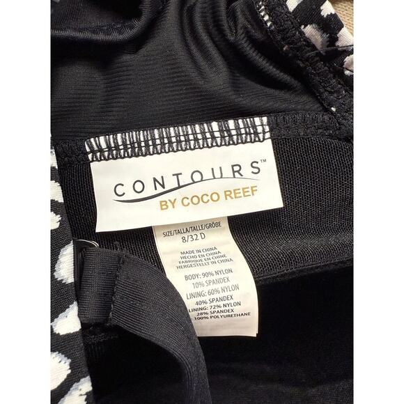 New with Tags Contours by  COCO REEF Shapemaker Swimwear Tankini Size 8/32D - Picture 9 of 11